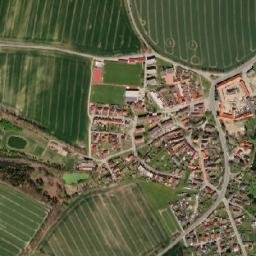 Dřiteň map(satellite map)