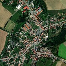 Želetava map(satellite map)