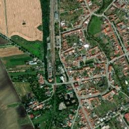 Křenovice map(satellite map)
