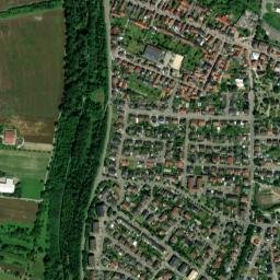 Linkenheim-Hochstetten map(satellite map)