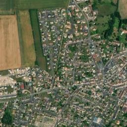 Argences map(satellite map)
