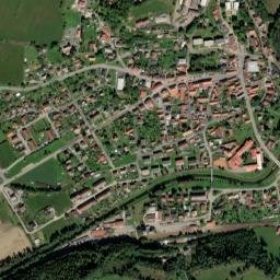 Čkyně map(satellite map)