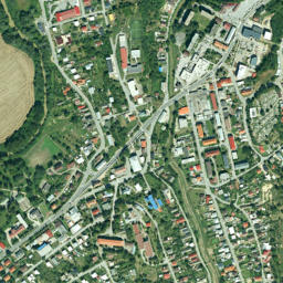 Giraltovce map(satellite map)