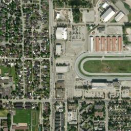 Satellite view of Clayton Hills Golf Course