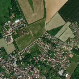 Plailly map(satellite map)