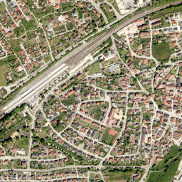 Pleinfeld map(satellite map)