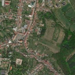 Koryčany map(satellite map)
