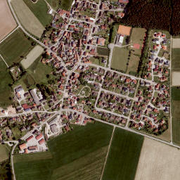 Langfurth map(satellite map)