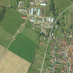 Pribylina map(satellite map)