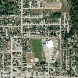 Creston map(satellite map)