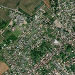 Gasny map(satellite map)