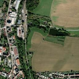 Dačice map(satellite map)