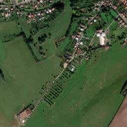 Slavičín map(satellite map)