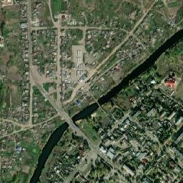 Chyhyryn map(satellite map)
