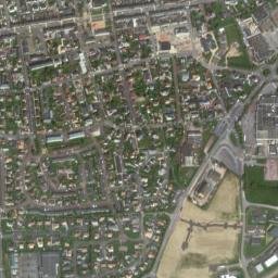 Villers-Bocage map(satellite map)