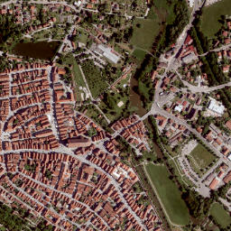 Dinkelsbühl map(satellite map)