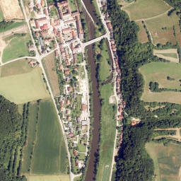 Pielenhofen map(satellite map)