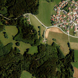 Konzell map(satellite map)