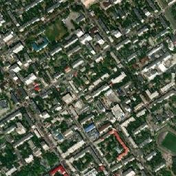 Autozavodskoy Raion map(satellite map)