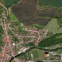 Husinec map(satellite map)