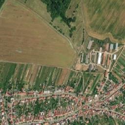Popovice map(satellite map)
