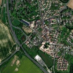 Moisselles map(satellite map)