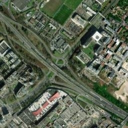 Cergy-Pontoise map(satellite map)