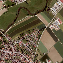 Weiltingen map(satellite map)