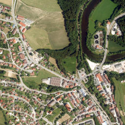 Teisnach map(satellite map)