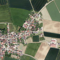 Burgsalach map(satellite map)