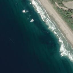Satellite view of Wickaninnish Beach