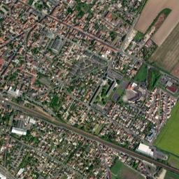 Pierrelaye map(satellite map)