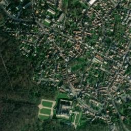 Écouen map(satellite map)