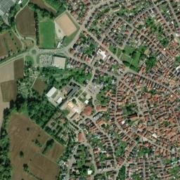 Hagenbach map(satellite map)