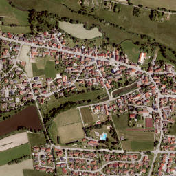 Mönchsroth map(satellite map)