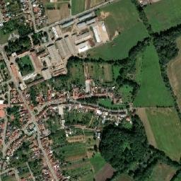 Žabčice map(satellite map)