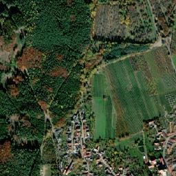 Lhenice map(satellite map)