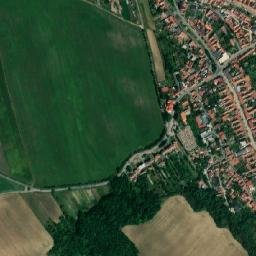Křepice map(satellite map)