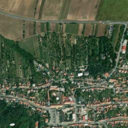 Klobouky map(satellite map)