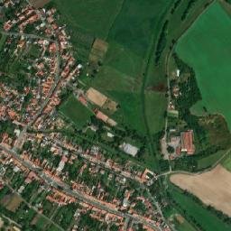 Krumvíř map(satellite map)