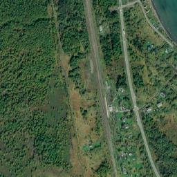 Vakhrushev map(satellite map)