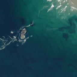 Satellite view of Florencia Beach