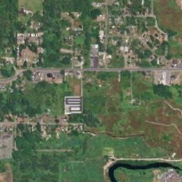 Point Roberts map(satellite map)