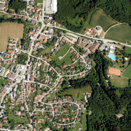 Mitterfels map(satellite map)