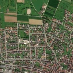 Königsbach-Stein map(satellite map)
