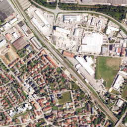 Obertraubling map(satellite map)