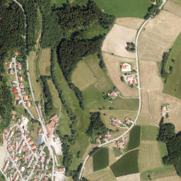 Gotteszell map(satellite map)