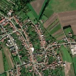 Milotice map(satellite map)