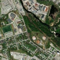 Corner Brook map(satellite map)