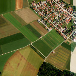 Aholfing map(satellite map)